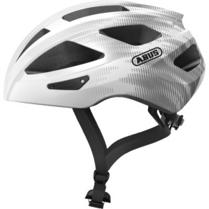 kaciga ABUS macator white silver L